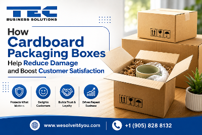 How Cardboard Packaging Boxes Help Reduce Damage and Boost Customer Satisfaction